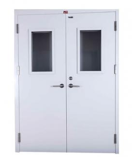 雙開鋼質防火門